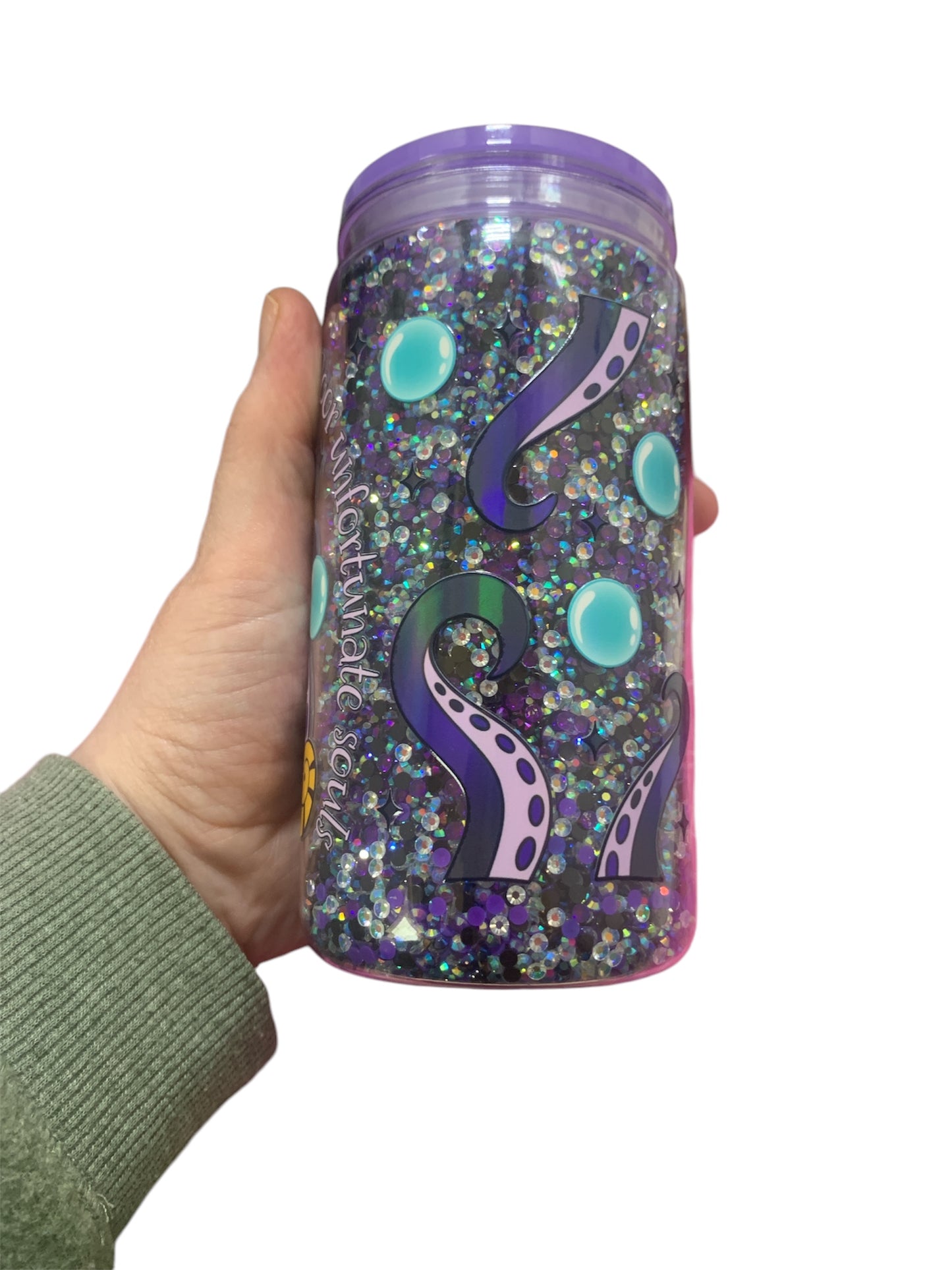 Sea witch rhinestone filled