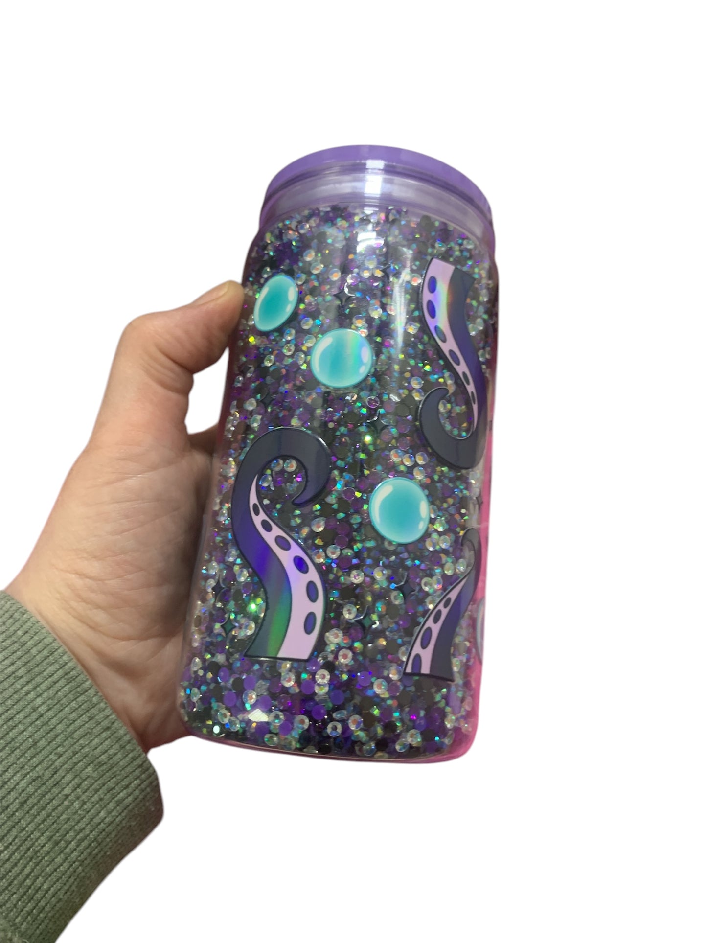 Sea witch rhinestone filled