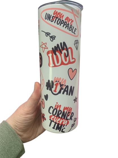 Mum 20oz stainless steel tumbler