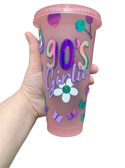 90’s girlie cold cup