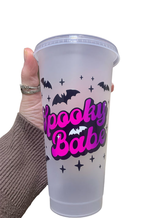 Spooky babe cold cup