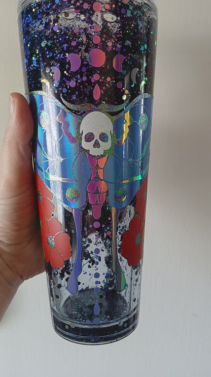 Death moth 24oz snowglobe