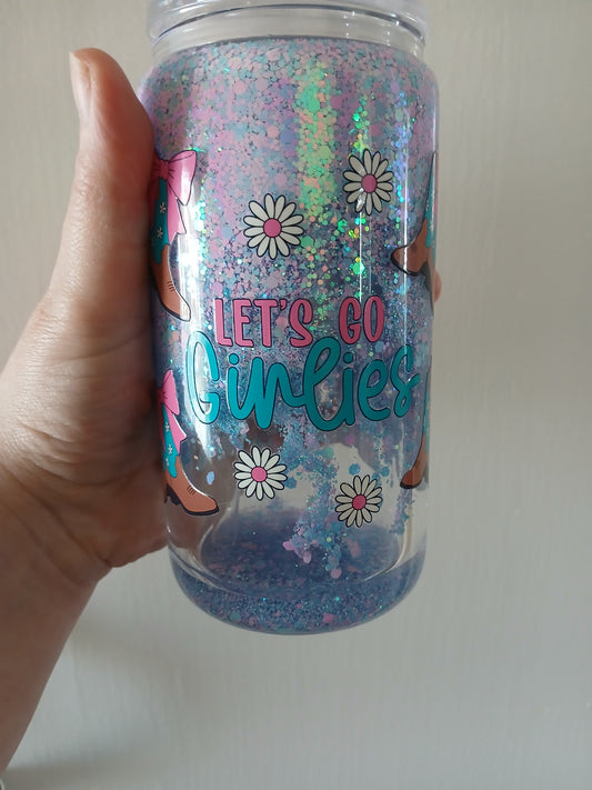 Cowgirl 16oz snowglobe