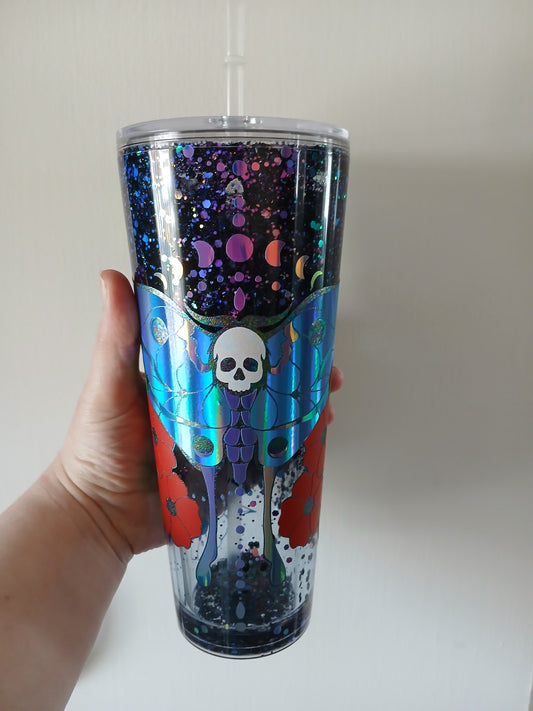 Death moth 24oz snowglobe