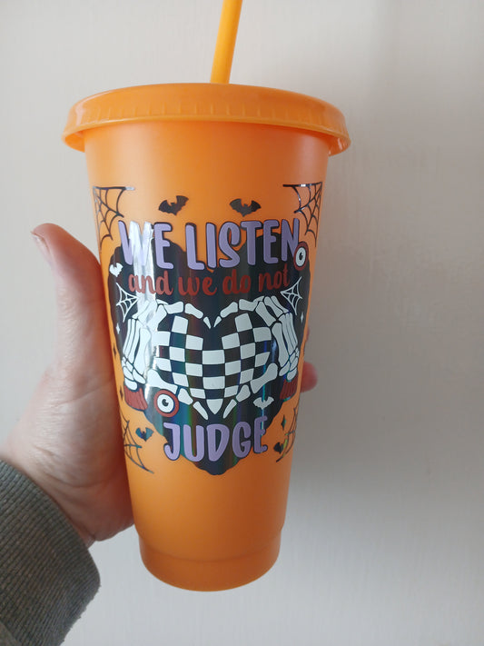 We don’t judge cold cup